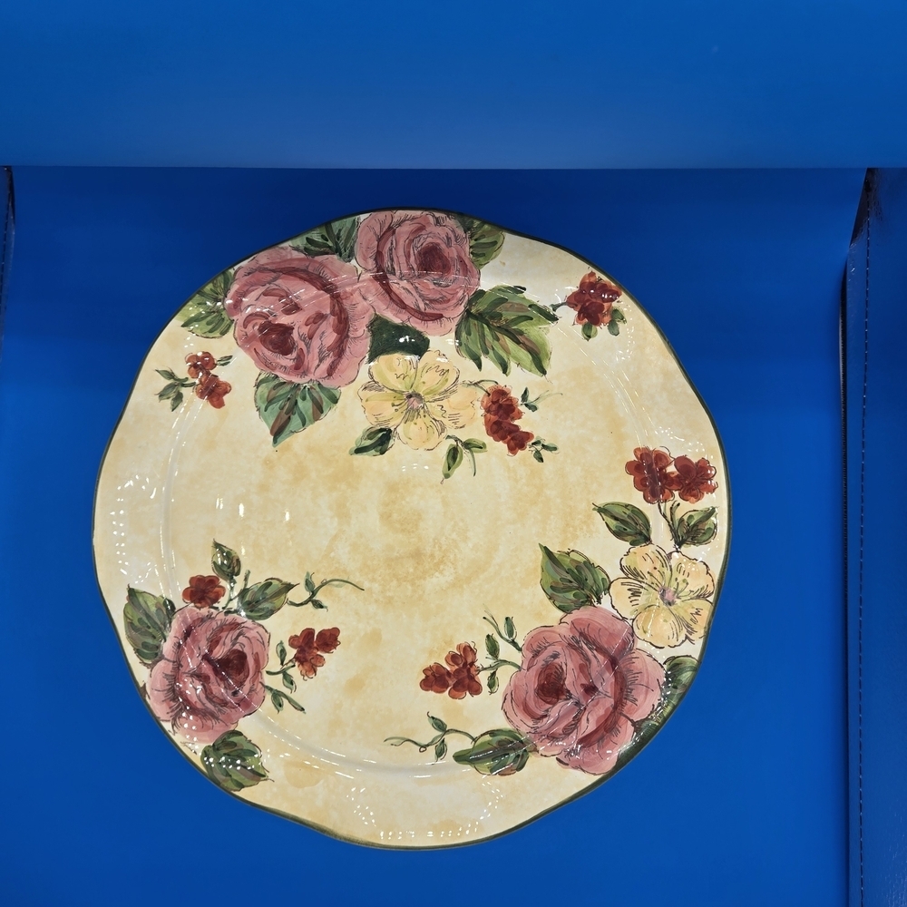 Royal Albert Old English Rose Floral Pedestal Cake Stand – Vintage Style Plate - Picture 3 of 13